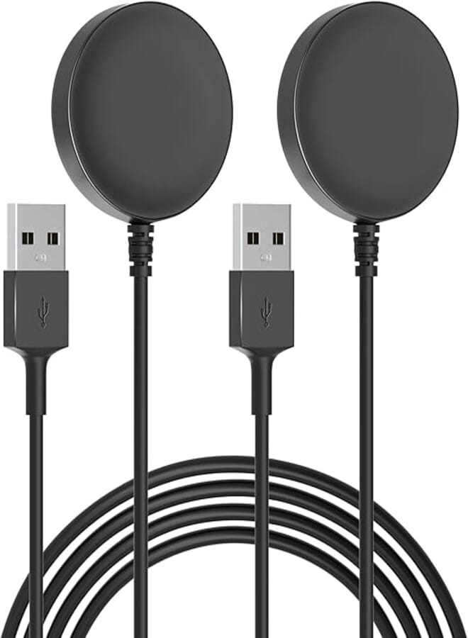 Wireless Charger for Samsung Galaxy Watch 4 3 Active 2 1 Galaxy Watch Charging Dock Cable for Samsung Galaxy Watch 4 40mm/44mm Classic 42mm/46mm Watch 3 41mm/45mm Active/active 2 40mm 44mm-3.3Ft100CM